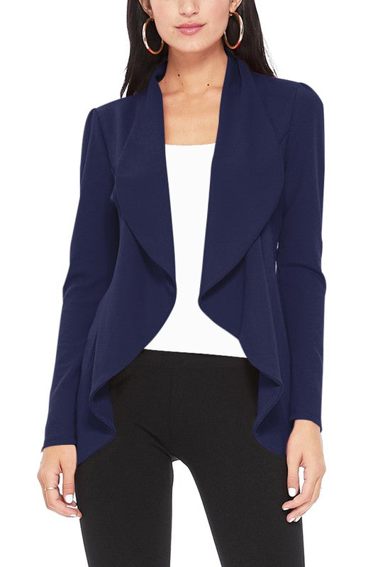 Chic Asymmetric Hem Blazer – Stand Out with Unique, Modern Style