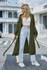 women's loose strappy knitted cardigan sweater