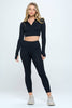 Activewear Set Long Sleeve Top and Leggings