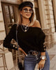 Women's casual solid color button-down T-shirt